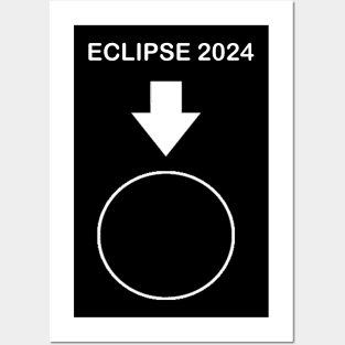 ECLIPSE 2024 SHIRT Posters and Art